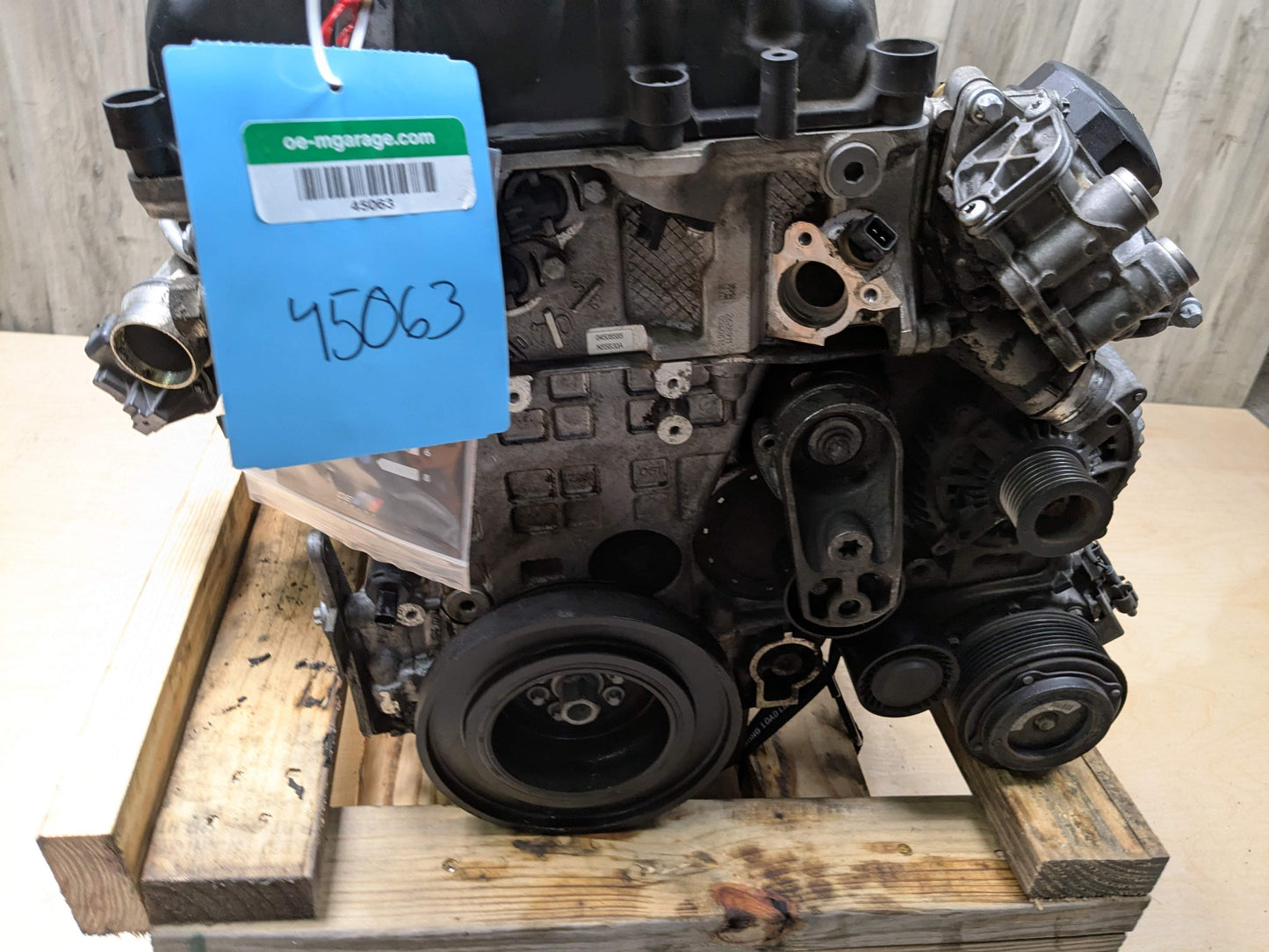 14-16 OEM BMW F30 F32 F36 RWD Long Block N55 COMPLETE ENGINE MOTOR 173k EWG