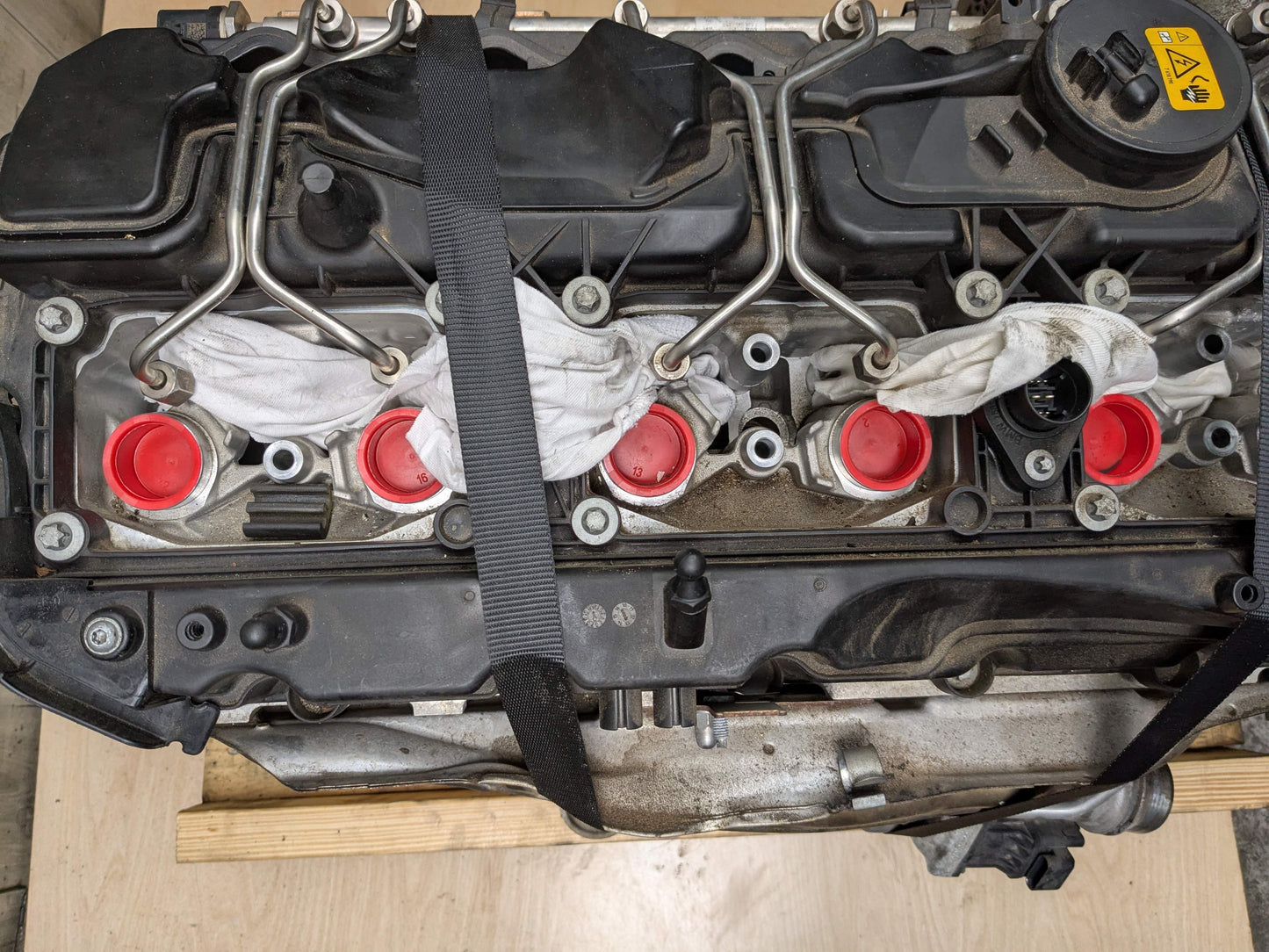 14-16 OEM BMW F30 F32 F36 RWD Long Block N55 COMPLETE ENGINE MOTOR 173k EWG