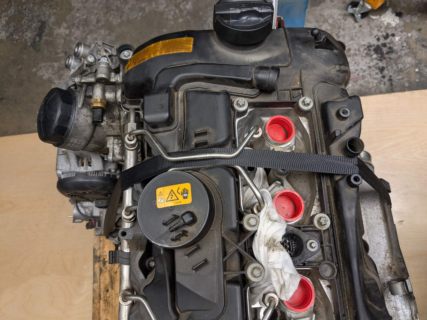 14-16 OEM BMW F30 F32 F36 RWD Long Block N55 COMPLETE ENGINE MOTOR 173k EWG