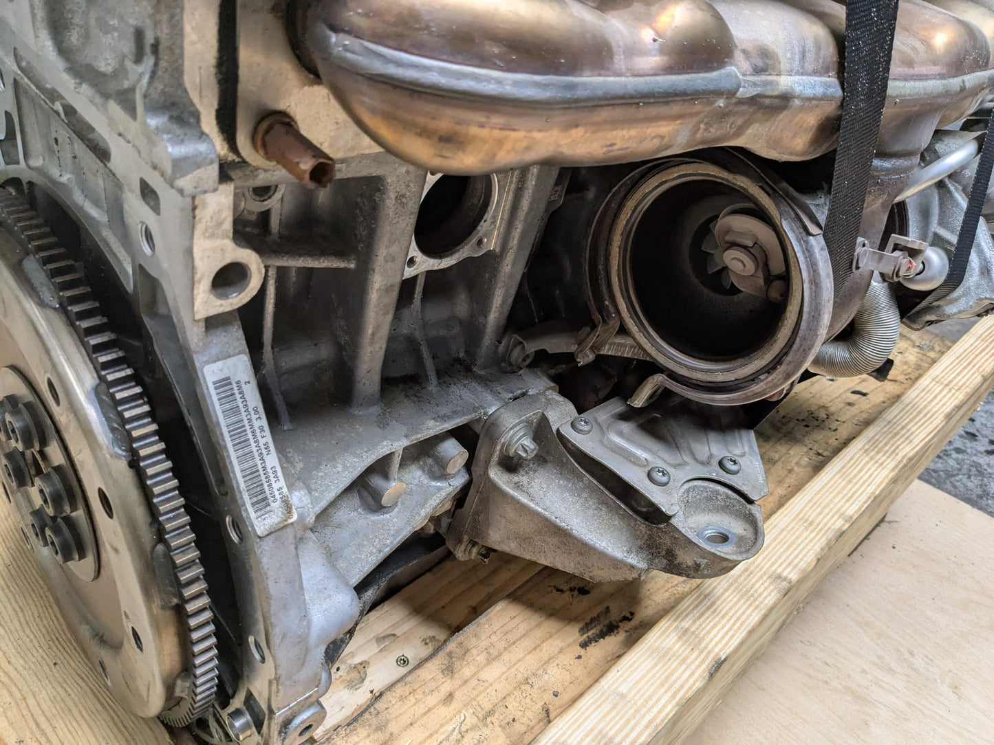 14-16 OEM BMW F30 F32 F36 RWD Long Block N55 COMPLETE ENGINE MOTOR 173k EWG