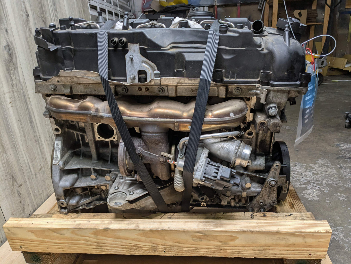 14-16 OEM BMW F30 F32 F36 RWD Long Block N55 COMPLETE ENGINE MOTOR 173k EWG