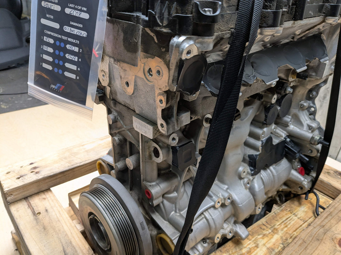 *NOTE 19-21 OEM BMW G20 G30 330 530 Long Block RWD B46 COMPLETE ENGINE MOTOR 63k