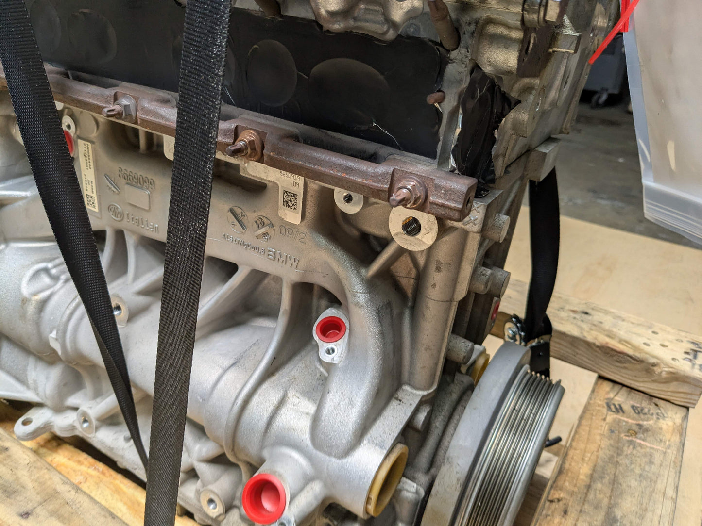 *NOTE 19-21 OEM BMW G20 G30 330 530 Long Block RWD B46 COMPLETE ENGINE MOTOR 63k