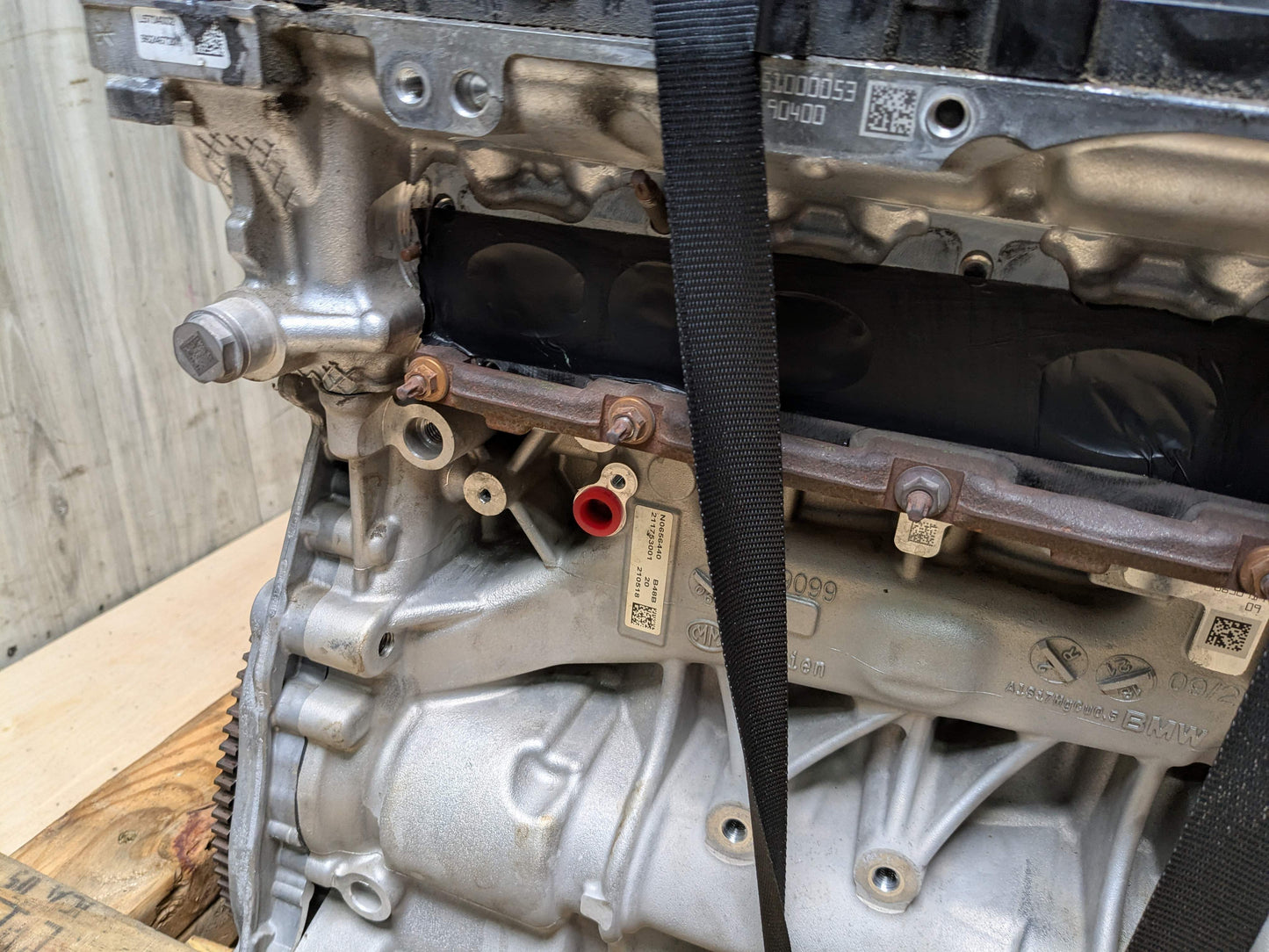 *NOTE 19-21 OEM BMW G20 G30 330 530 Long Block RWD B46 COMPLETE ENGINE MOTOR 63k