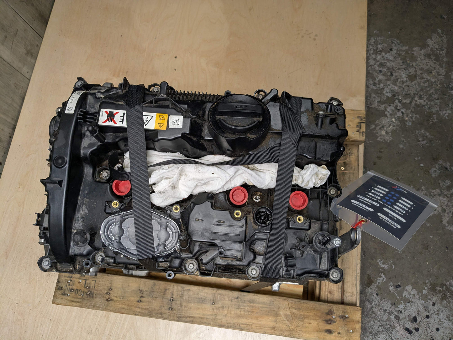 *NOTE 19-21 OEM BMW G20 G30 330 530 Long Block RWD B46 COMPLETE ENGINE MOTOR 63k