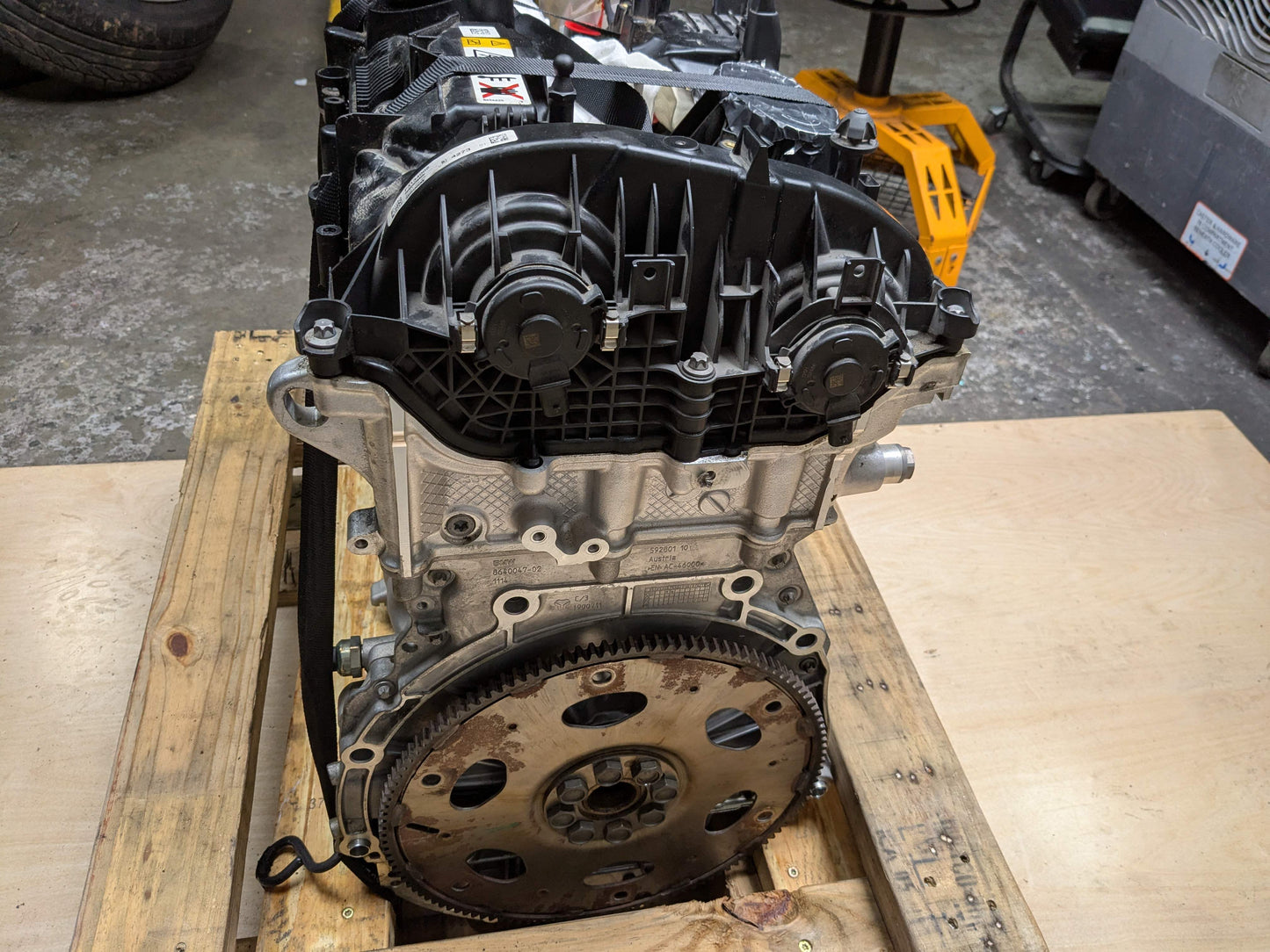 *NOTE 19-21 OEM BMW G20 G30 330 530 Long Block RWD B46 COMPLETE ENGINE MOTOR 63k