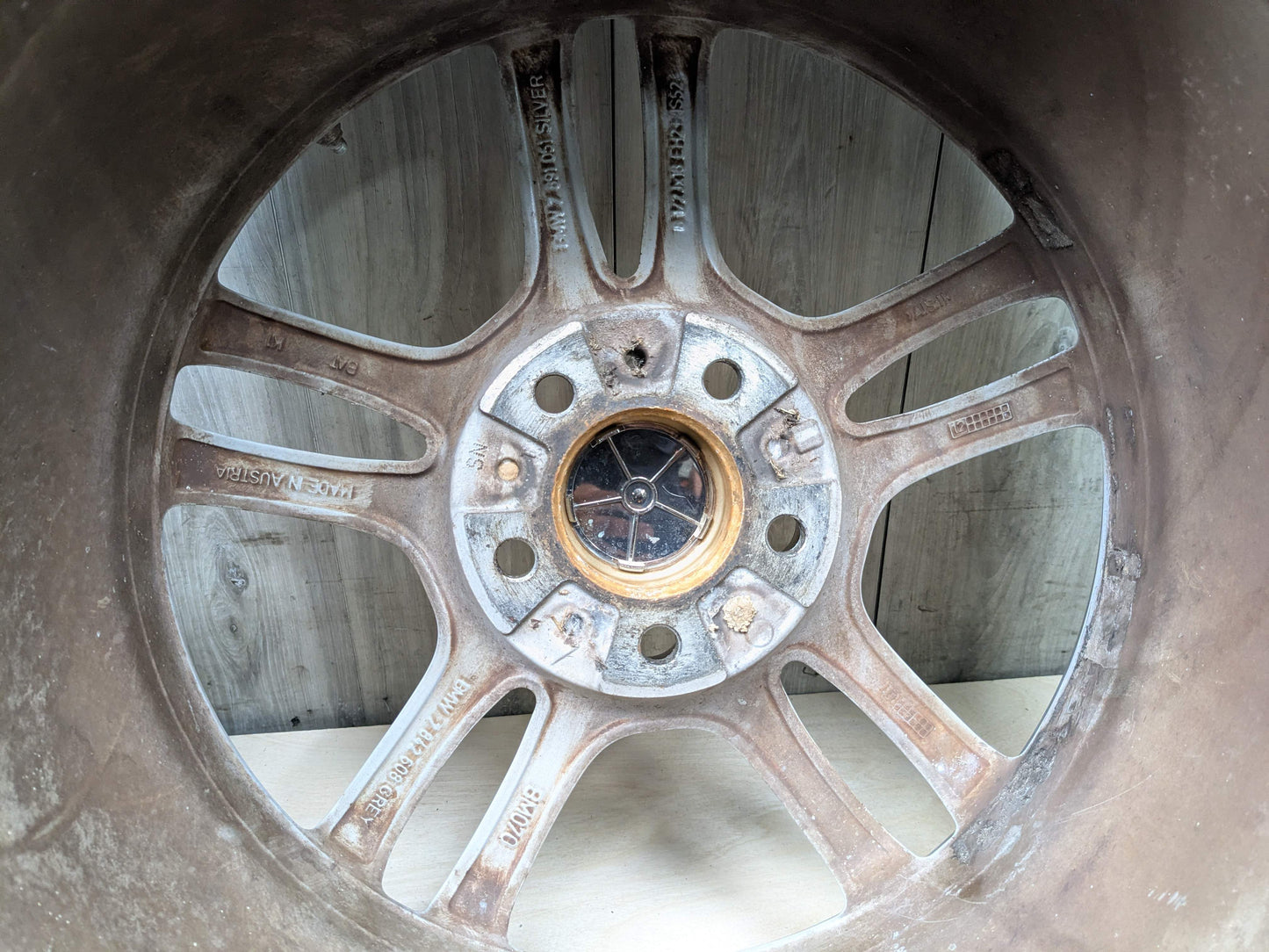 OEM BMW E82 E88 128 135 Wheels Rims 18x7.5/8.5 ET49/52 Dual Spoke Style 261 SET