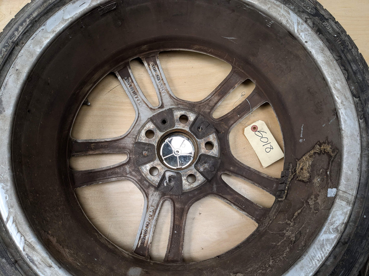 OEM BMW E82 E88 128 135 Wheels Rims 18x7.5/8.5 ET49/52 Dual Spoke Style 261 SET