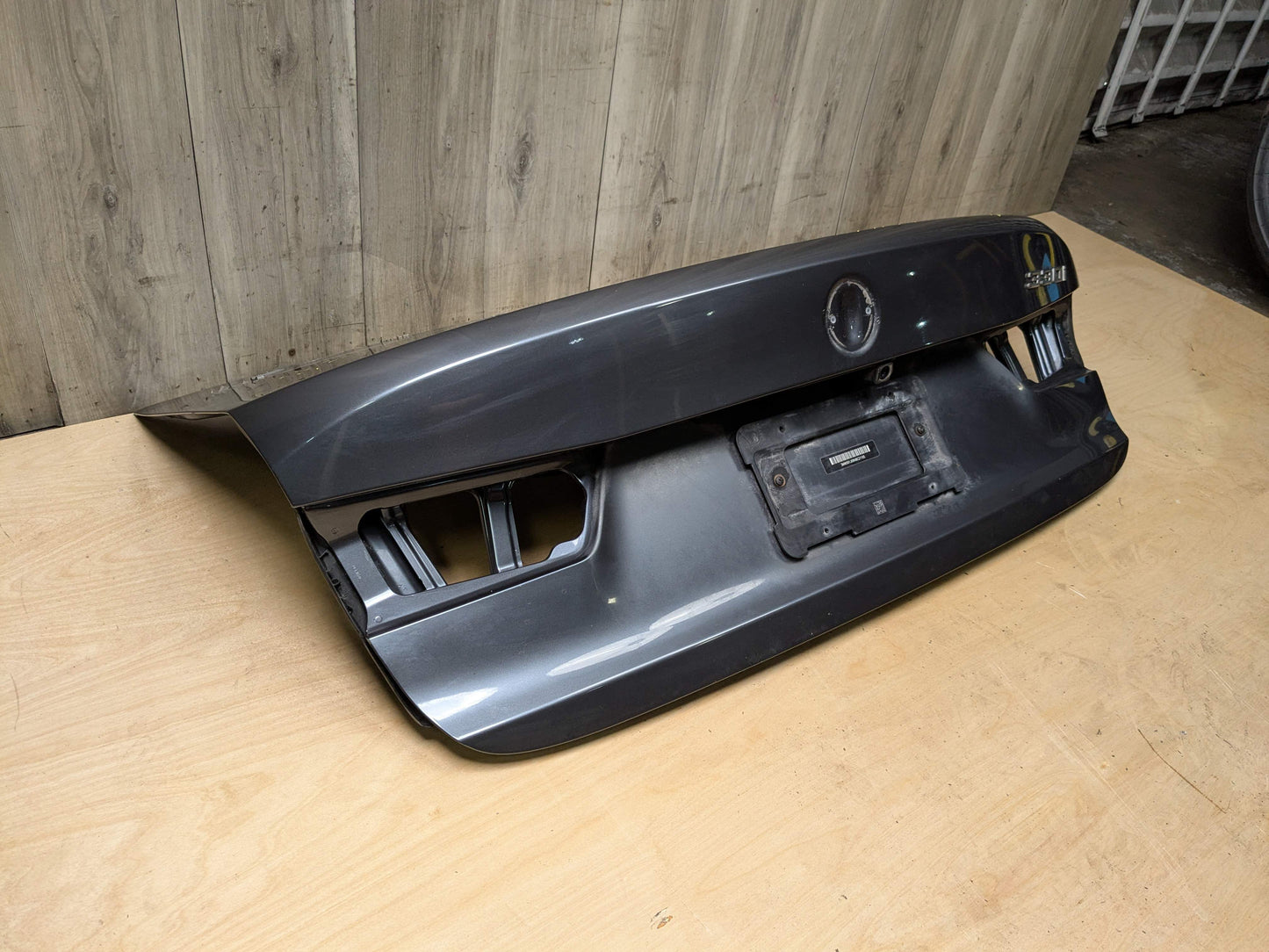*19-25 OEM BMW G20 G80 330 M340 M3 Rear Trunk Lid Panel Deck Shell Gray B39