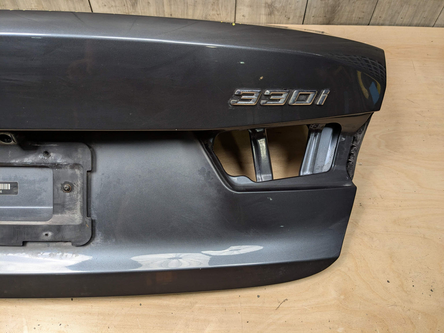 *19-25 OEM BMW G20 G80 330 M340 M3 Rear Trunk Lid Panel Deck Shell Gray B39