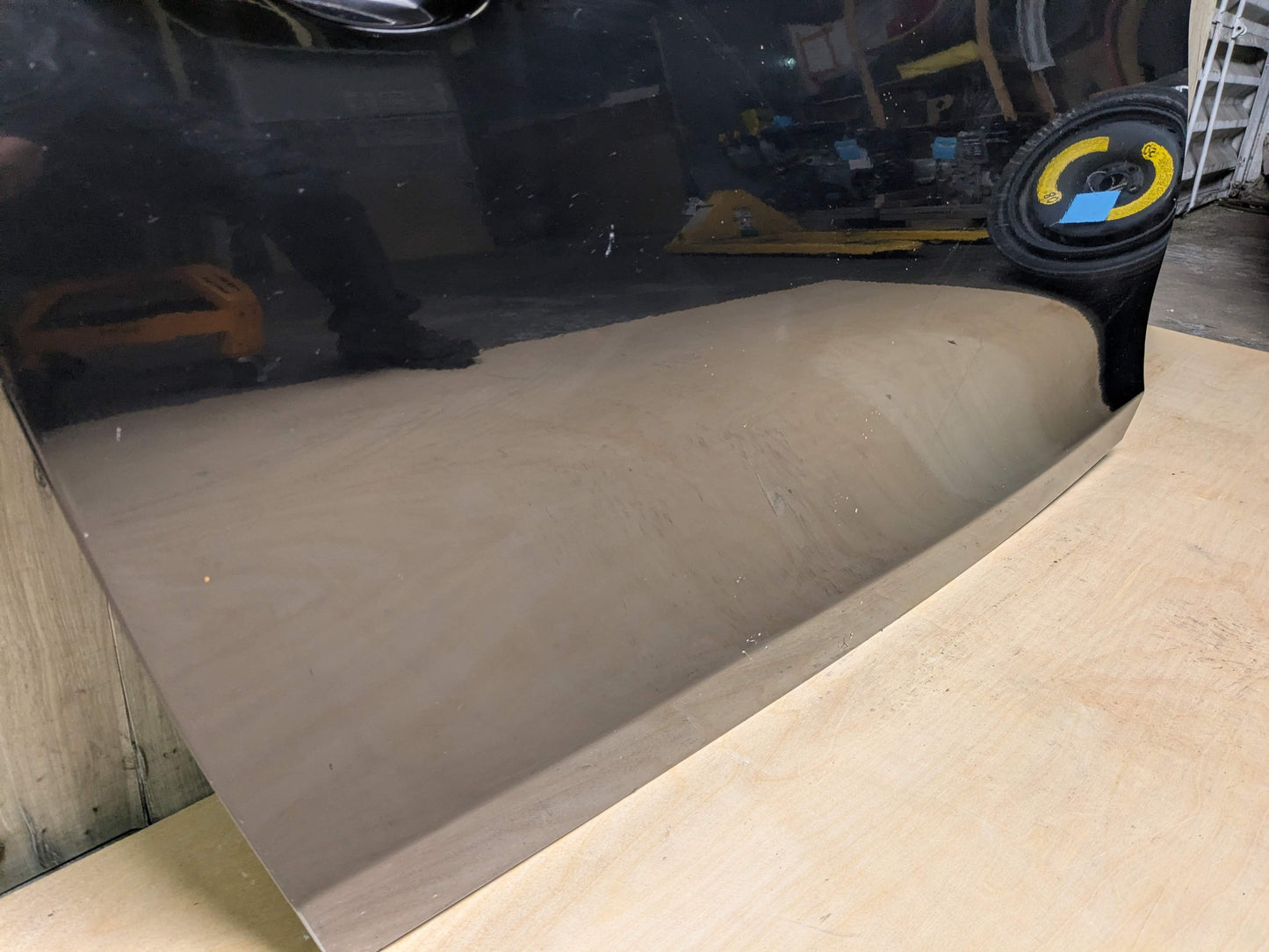 08-13 OEM BMW E82 E88 128 135 Front Left Driver Side Door Shell Panel Black 668