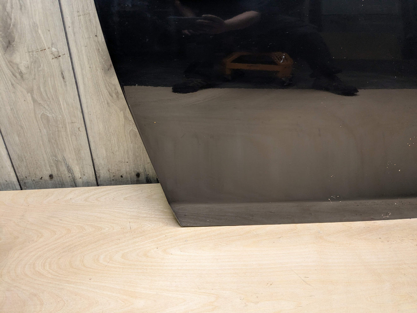 08-13 OEM BMW E82 E88 128 135 Front Left Driver Side Door Shell Panel Black 668