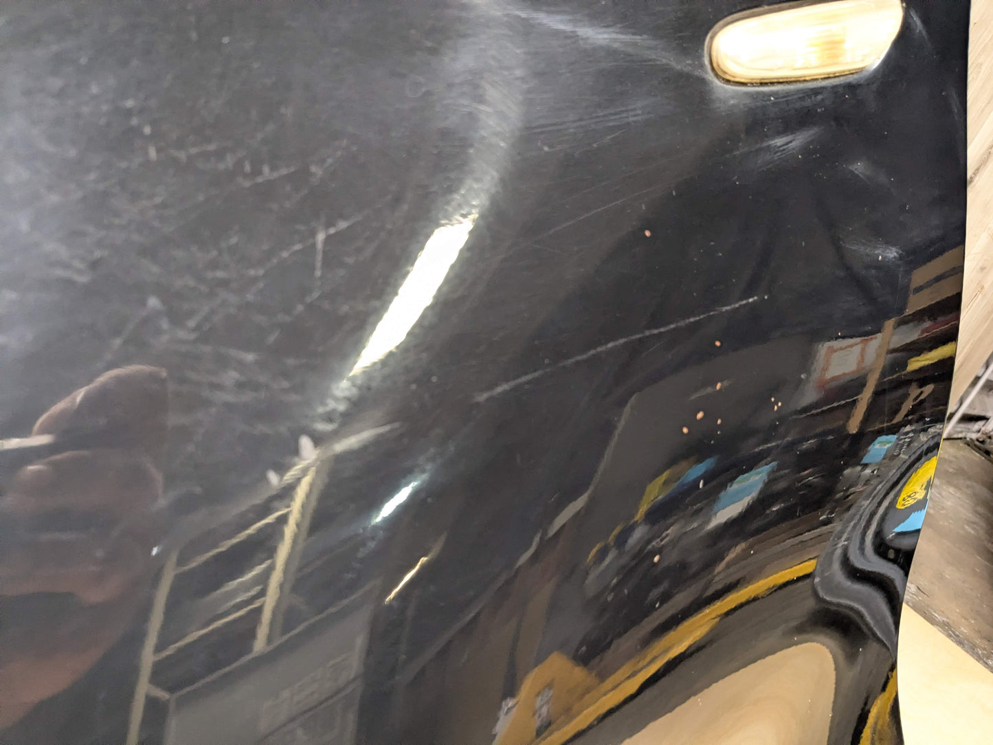 08-13 OEM BMW E82 E88 128 135 Left Driver Side Fender Panel Black