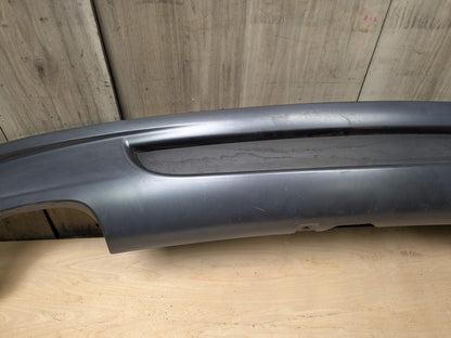 08-13 OEM BMW E82 E88 Rear M SPORT Bumper Lower Insert Single Exhaust Diffuser