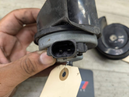 08-13 OEM BMW E82 E88 128i 135i Left Right Horn Signal Low Tone Pitch PAIR
