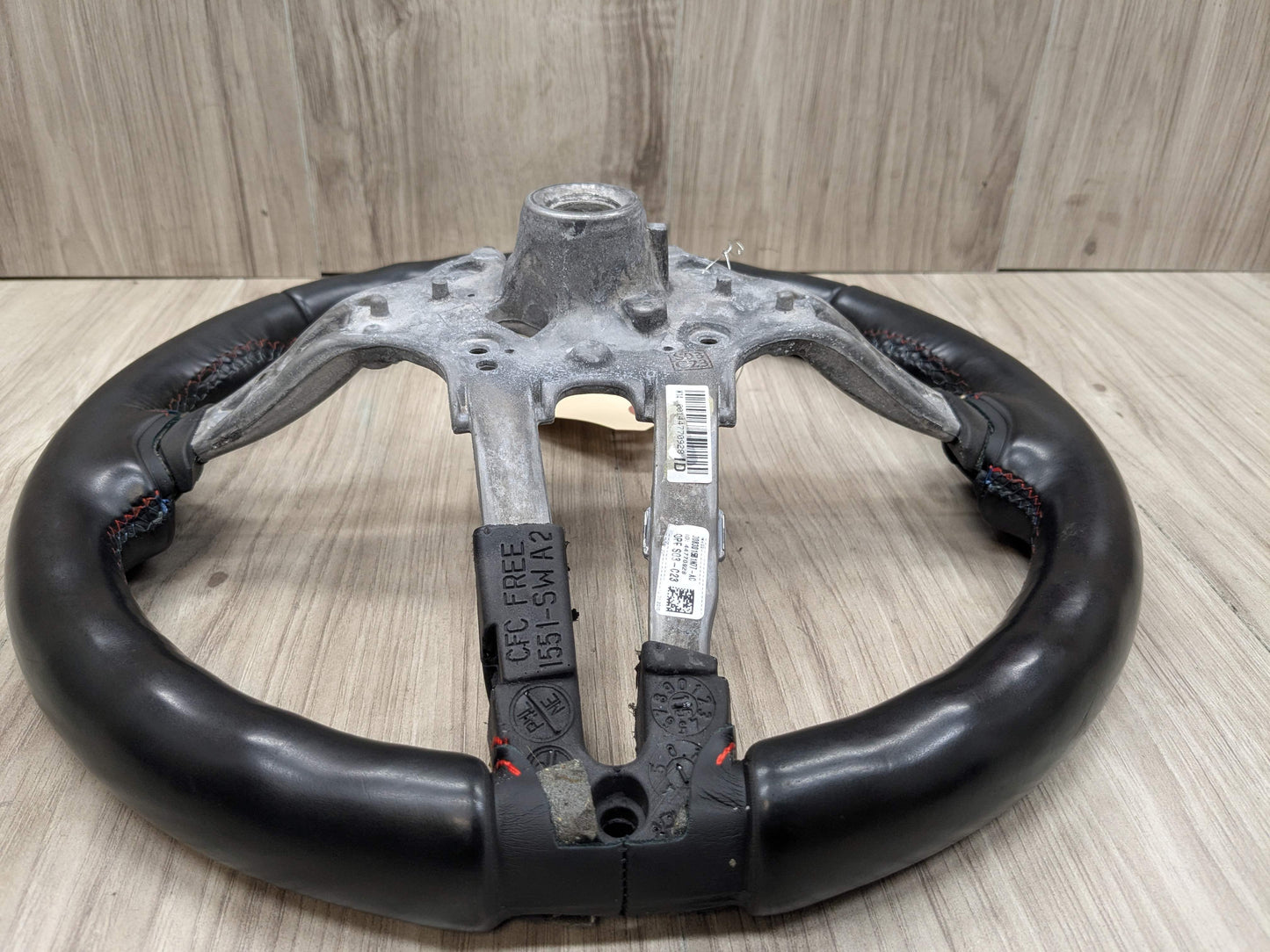 OEM BMW F22 F23 F30 F32 F33 F36 M SPORT Steering Wheel Black Leather