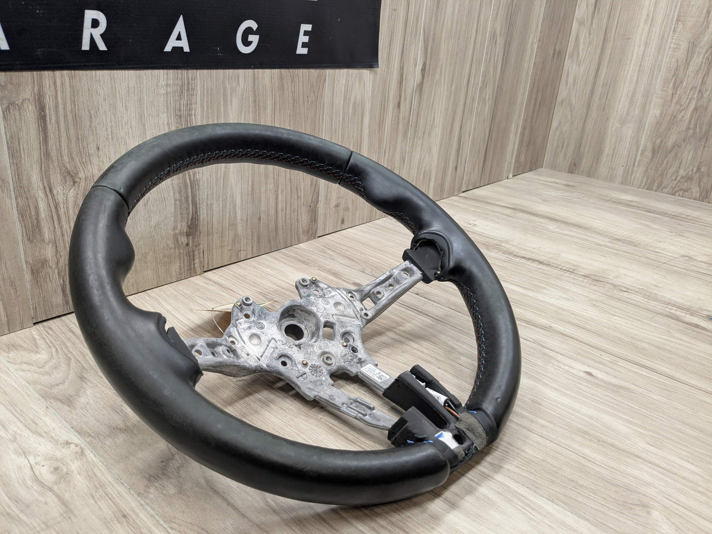 OEM BMW F22 F23 F30 F32 F33 F36 M SPORT Steering Wheel Black Leather