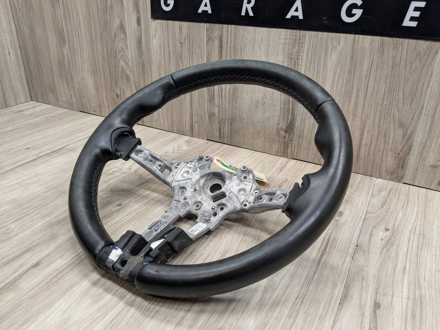 OEM BMW F22 F23 F30 F32 F33 F36 M SPORT Steering Wheel Black Leather