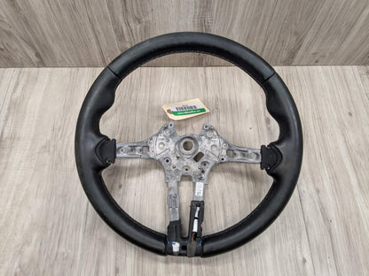 OEM BMW F22 F23 F30 F32 F33 F36 M SPORT Steering Wheel Black Leather
