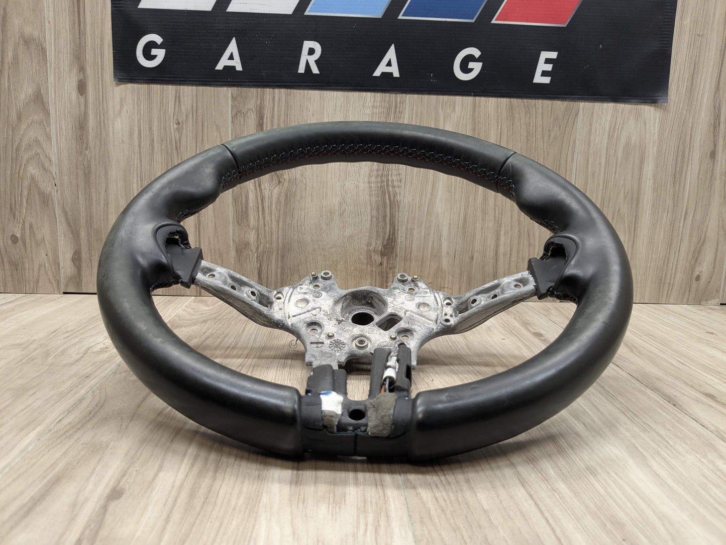 OEM BMW F22 F23 F30 F32 F33 F36 M SPORT Steering Wheel Black Leather