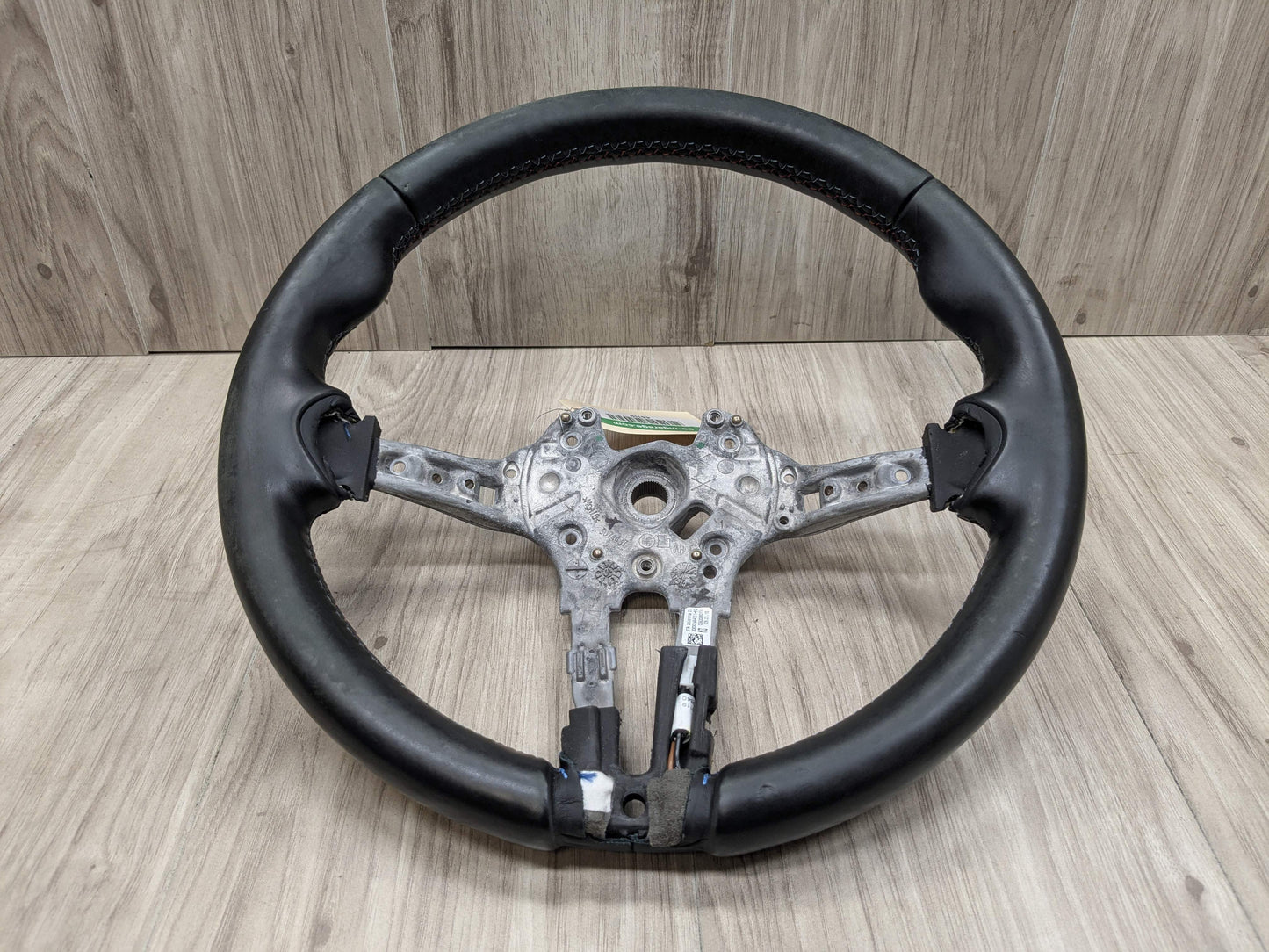 OEM BMW F22 F23 F30 F32 F33 F36 M SPORT Steering Wheel Black Leather