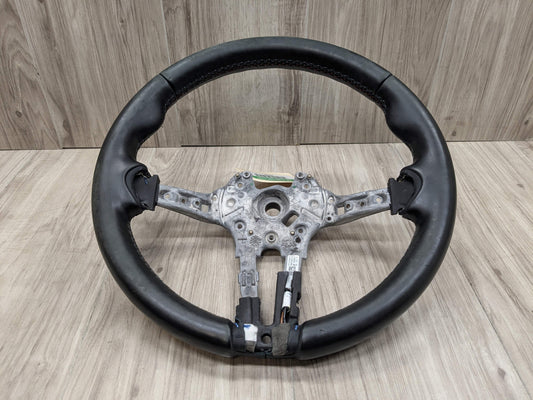 OEM BMW F22 F23 F30 F32 F33 F36 M SPORT Steering Wheel Black Leather