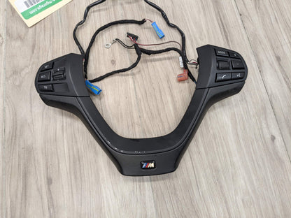 *11-17 OEM BMW F25 X3 M SPORT Steering Wheel Trim Multi Switch Buttons