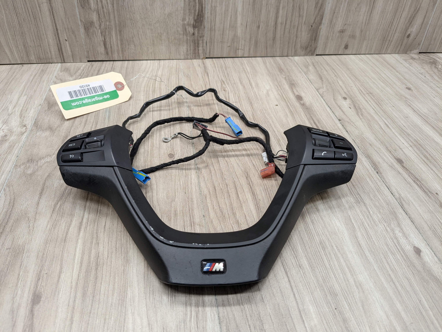 *11-17 OEM BMW F25 X3 M SPORT Steering Wheel Trim Multi Switch Buttons