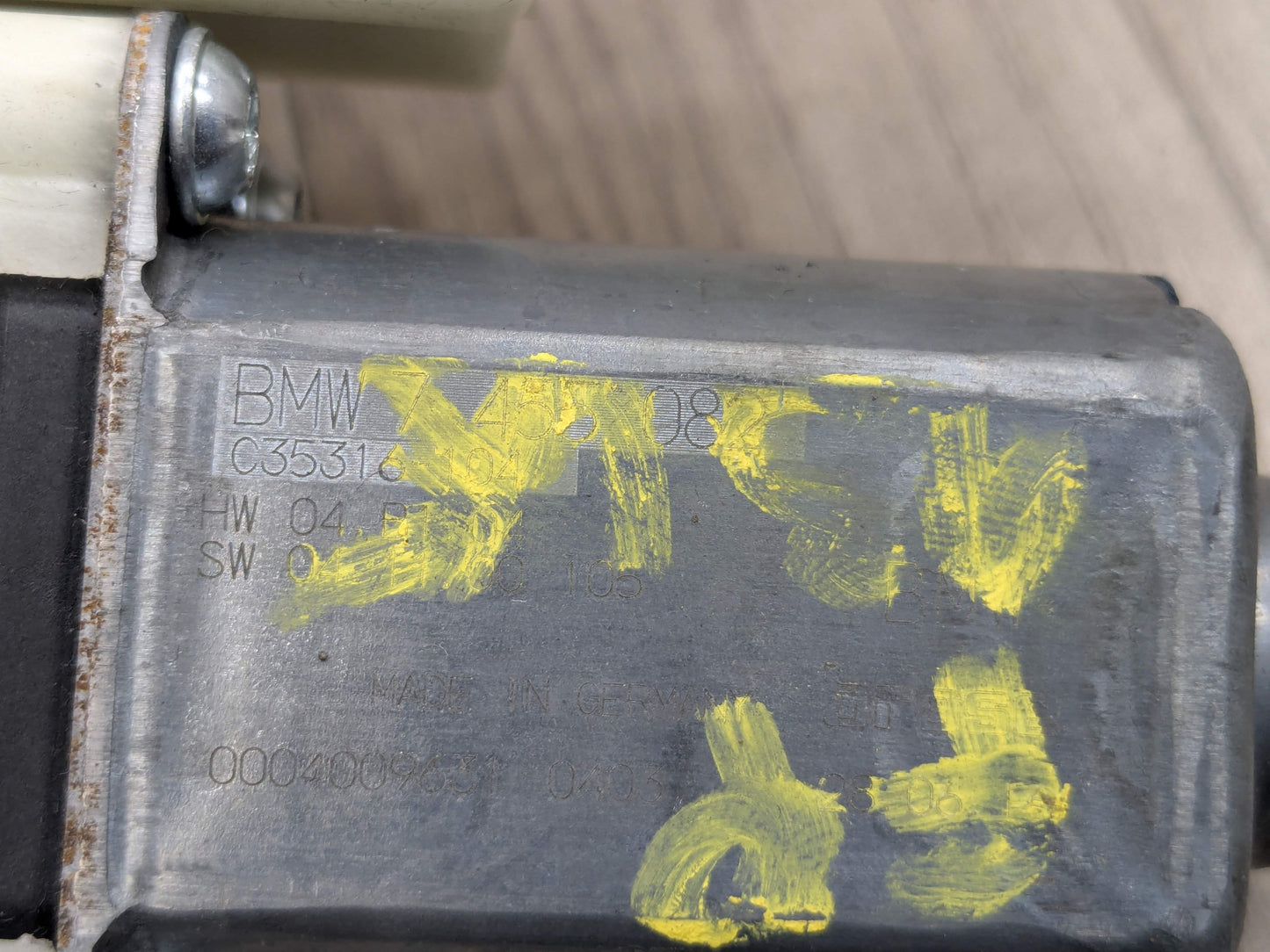 OEM BMW F90 G01 G12* G30 X3 X5 Front Right Passenger Door Window Regulator Motor