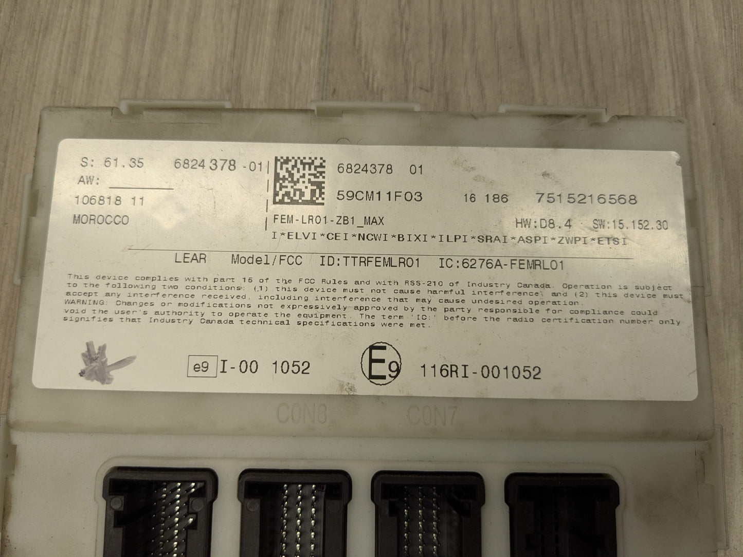 OEM BMW F30 F32 F36 F80 F82 F83 M3 M4 Body Control Junction Box Module FEM