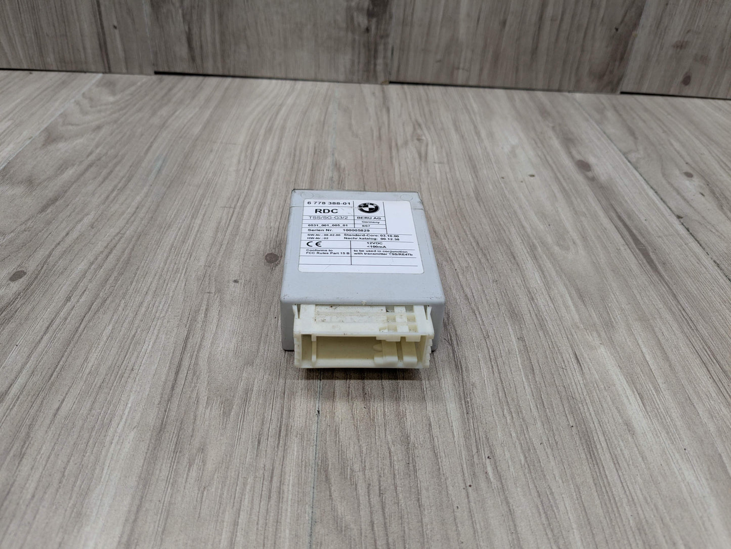 07-10 OEM BMW E93 328 335 Tire Pressure Control Module Unit TPMS RDC