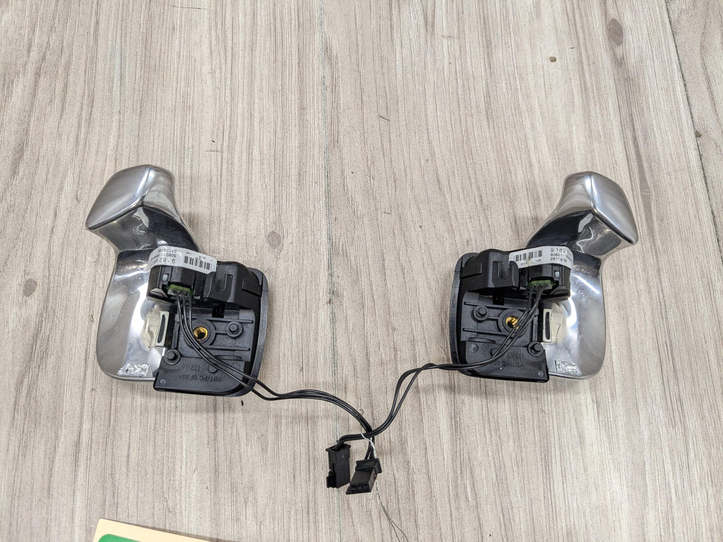 07-10 OEM BMW E92 E93 328 335 Left Right Paddle Shifters Up Down Plus Minus SET