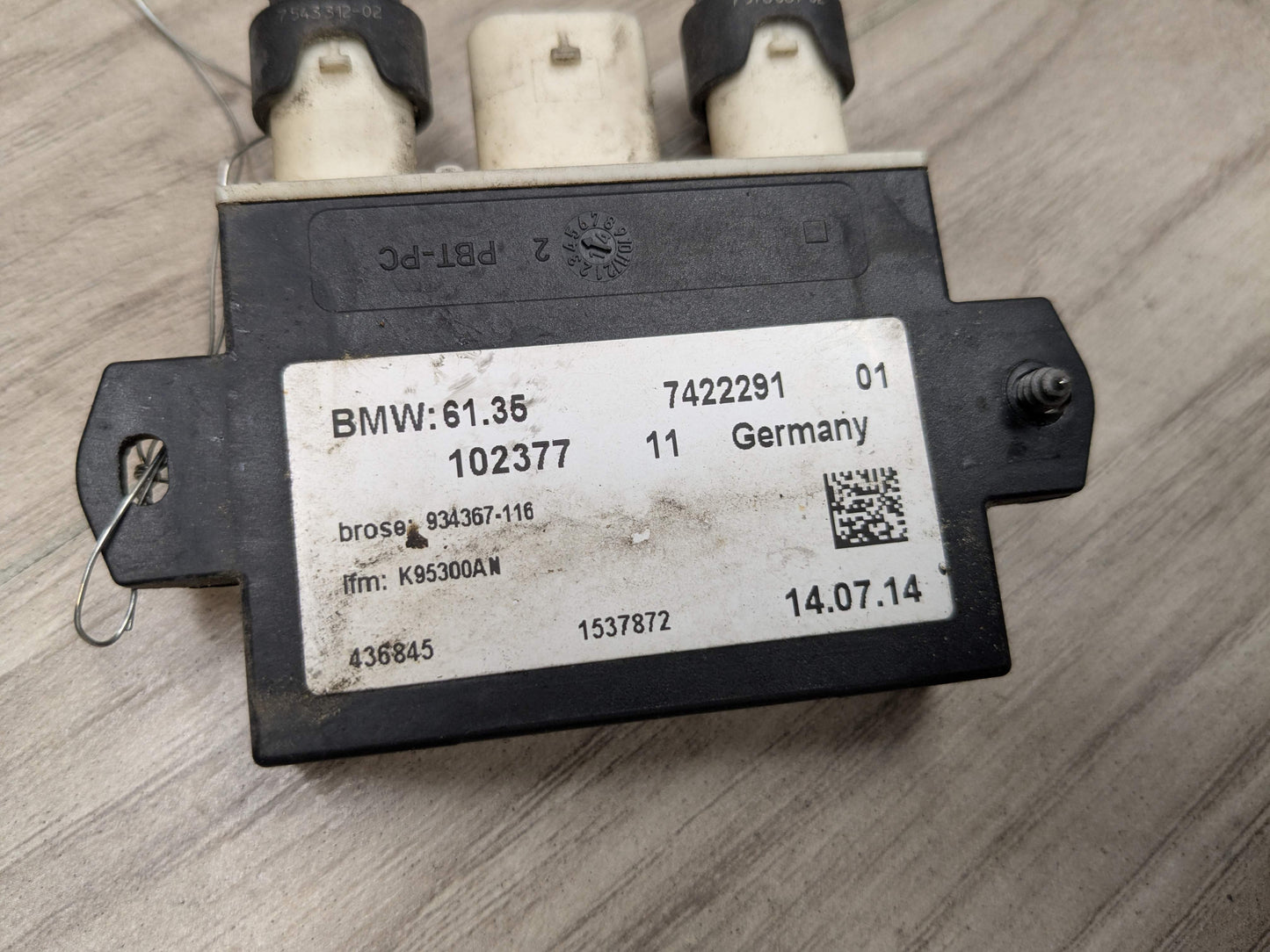 OEM BMW F25 G30 G12 F90 M5 F48 G01 X3 Control Unit Smart Opener Module w/ Sensor