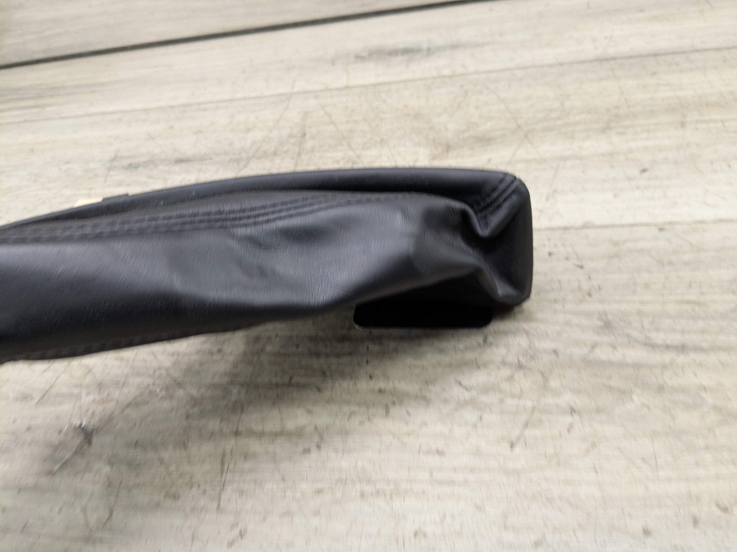 08-13 OEM BMW E88 E82 128 135 Boot Hand Brake Handle Perforated Leather Black