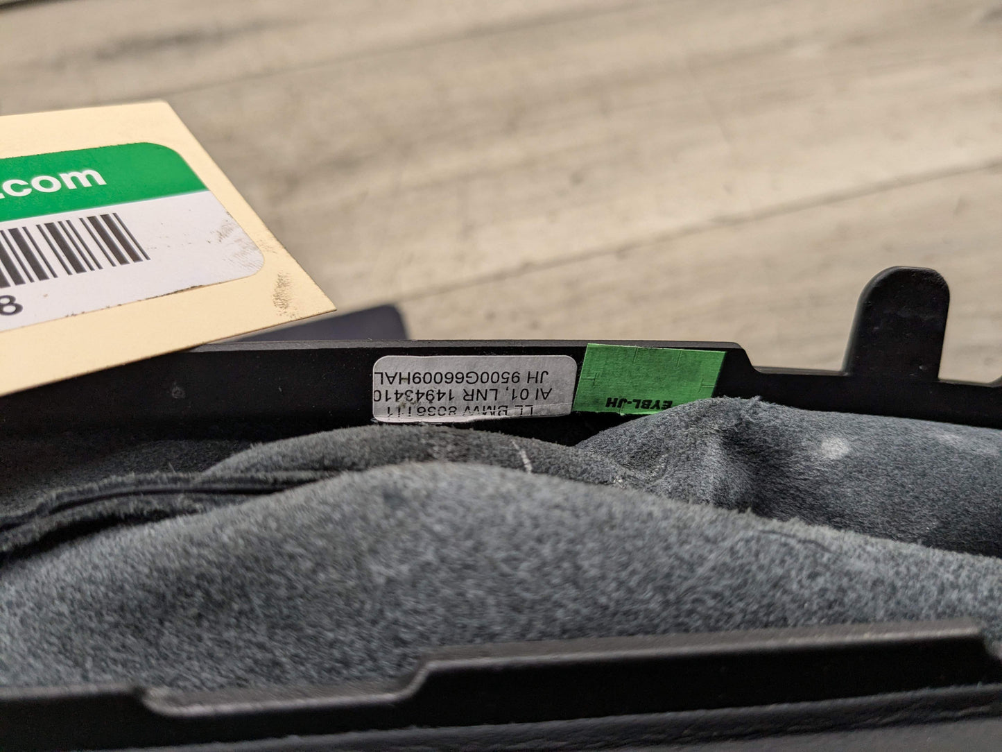 08-13 OEM BMW E88 E82 128 135 Boot Hand Brake Handle Perforated Leather Black