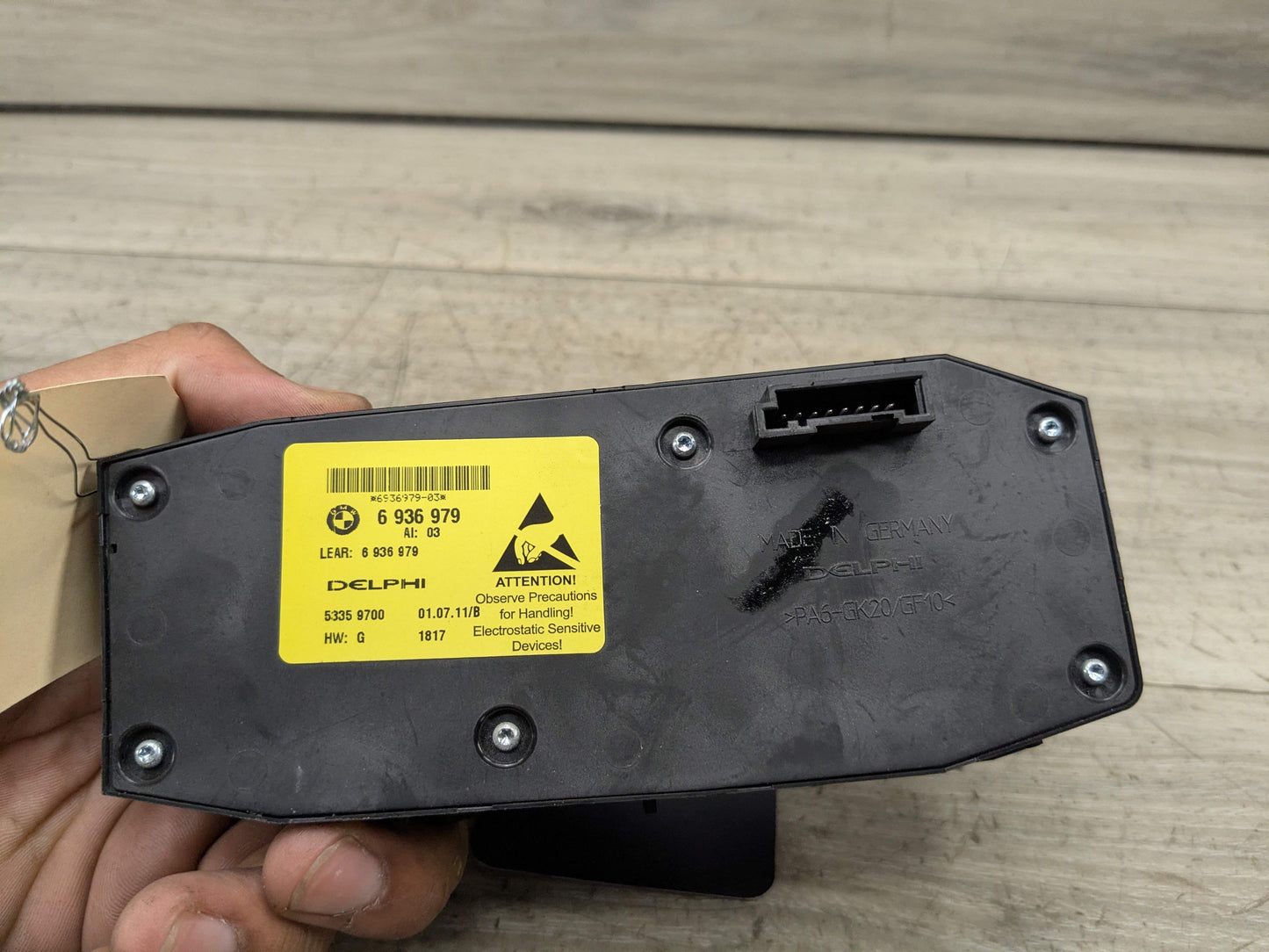 OEM BMW E90 E92 E93 328 335 Front Left Driver Seat Adjust Memory Control Switch