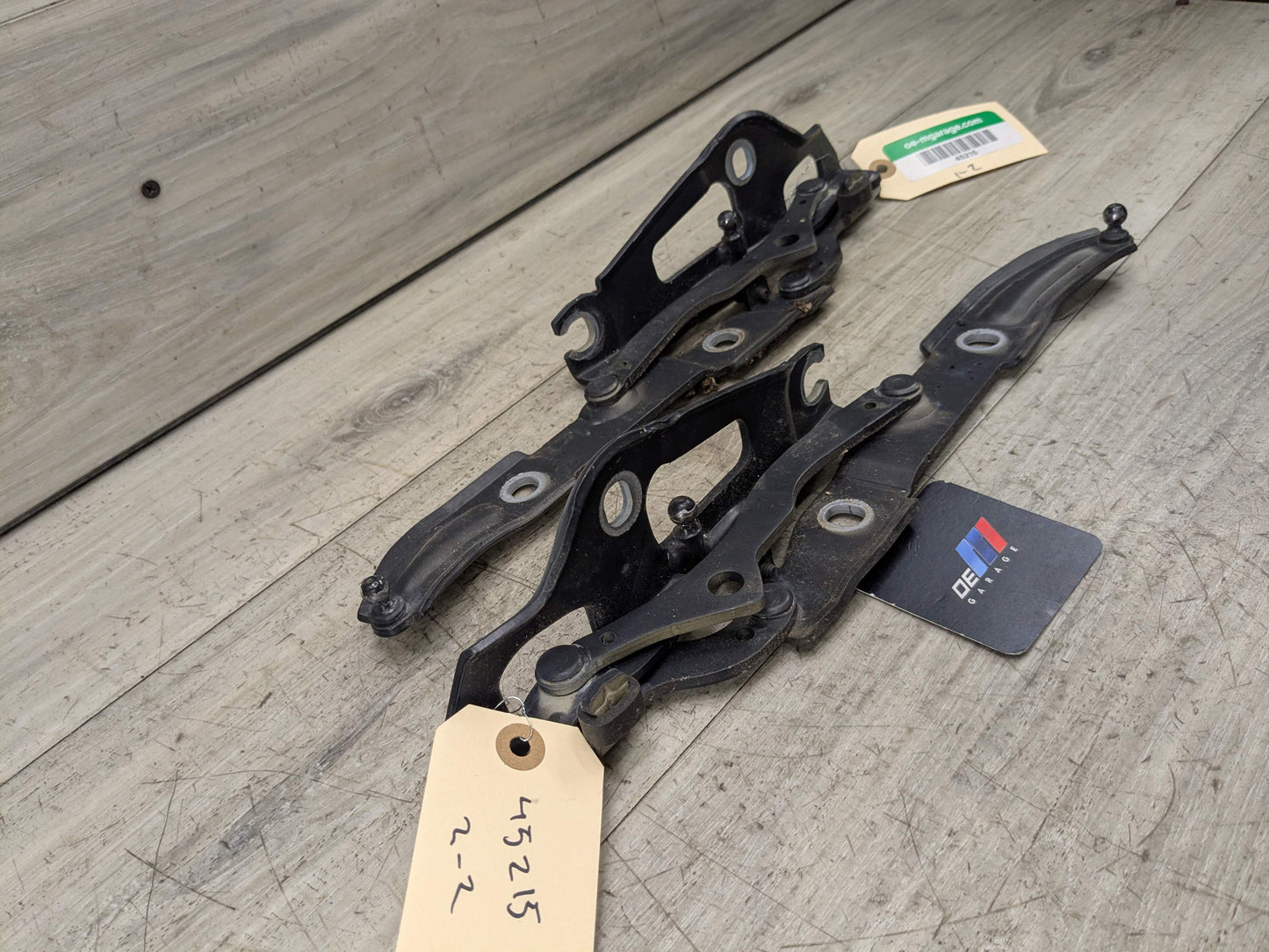 08-13 OEM BMW E82 E88 128 135 Rear Left Right Trunk Lid Hinges PAIR