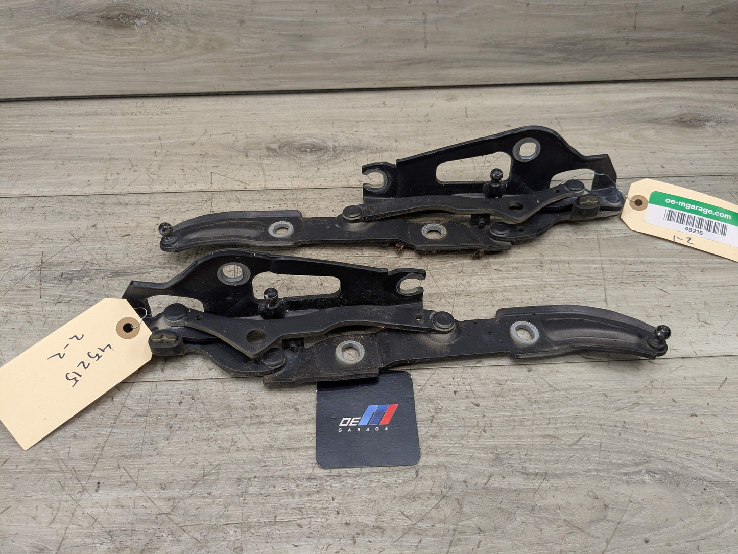 08-13 OEM BMW E82 E88 128 135 Rear Left Right Trunk Lid Hinges PAIR