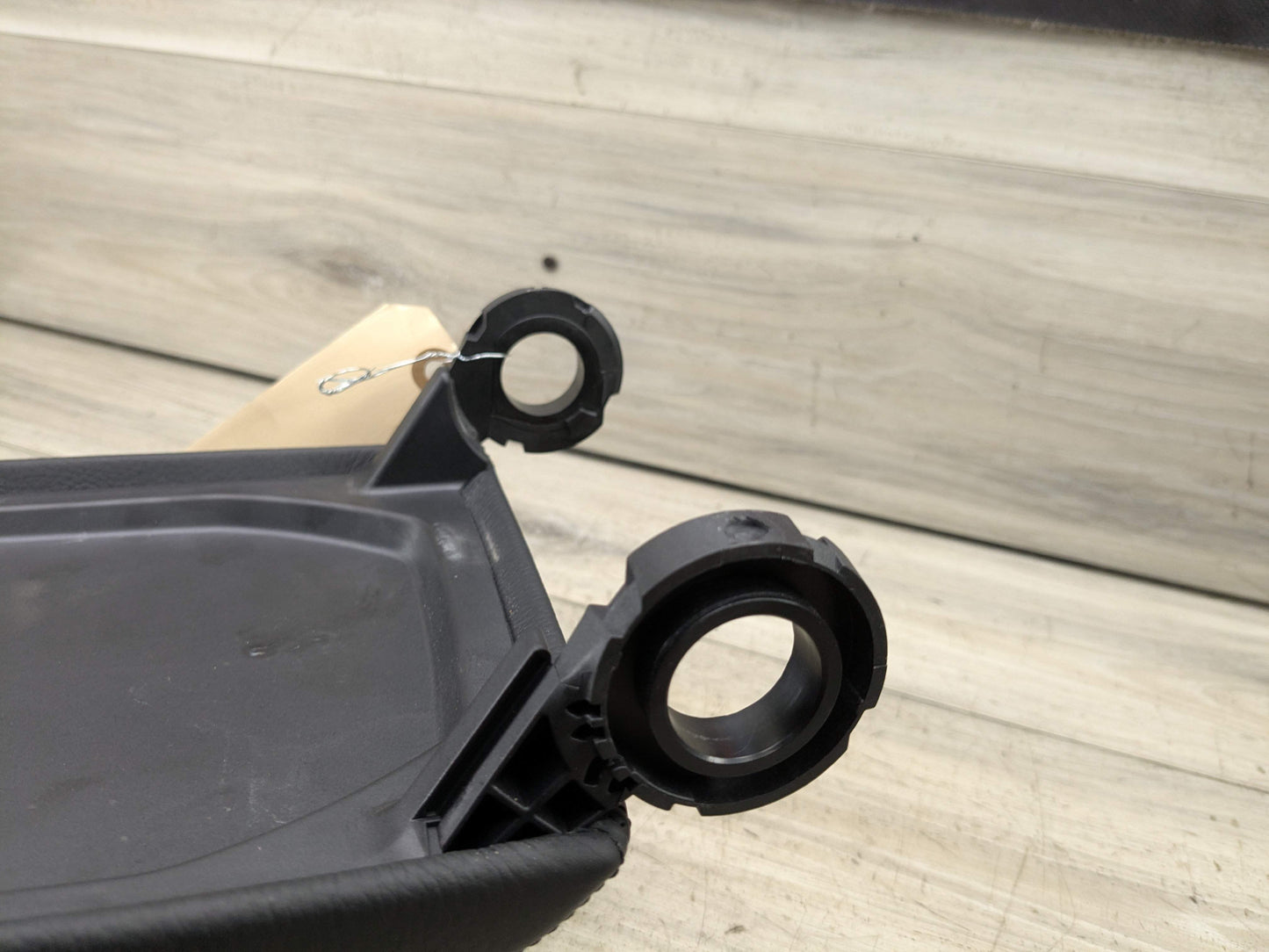 08-13 OEM BMW E88 128i 135i Center Console Armrest Tray Leather SCHWARTZ Black