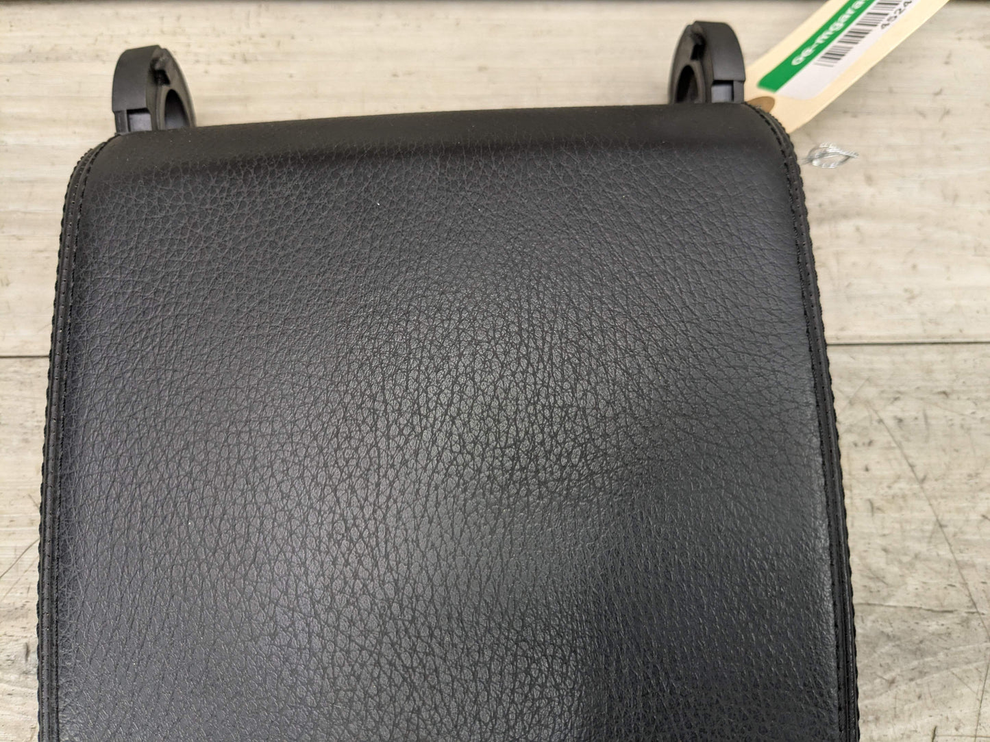 08-13 OEM BMW E88 128i 135i Center Console Armrest Tray Leather SCHWARTZ Black