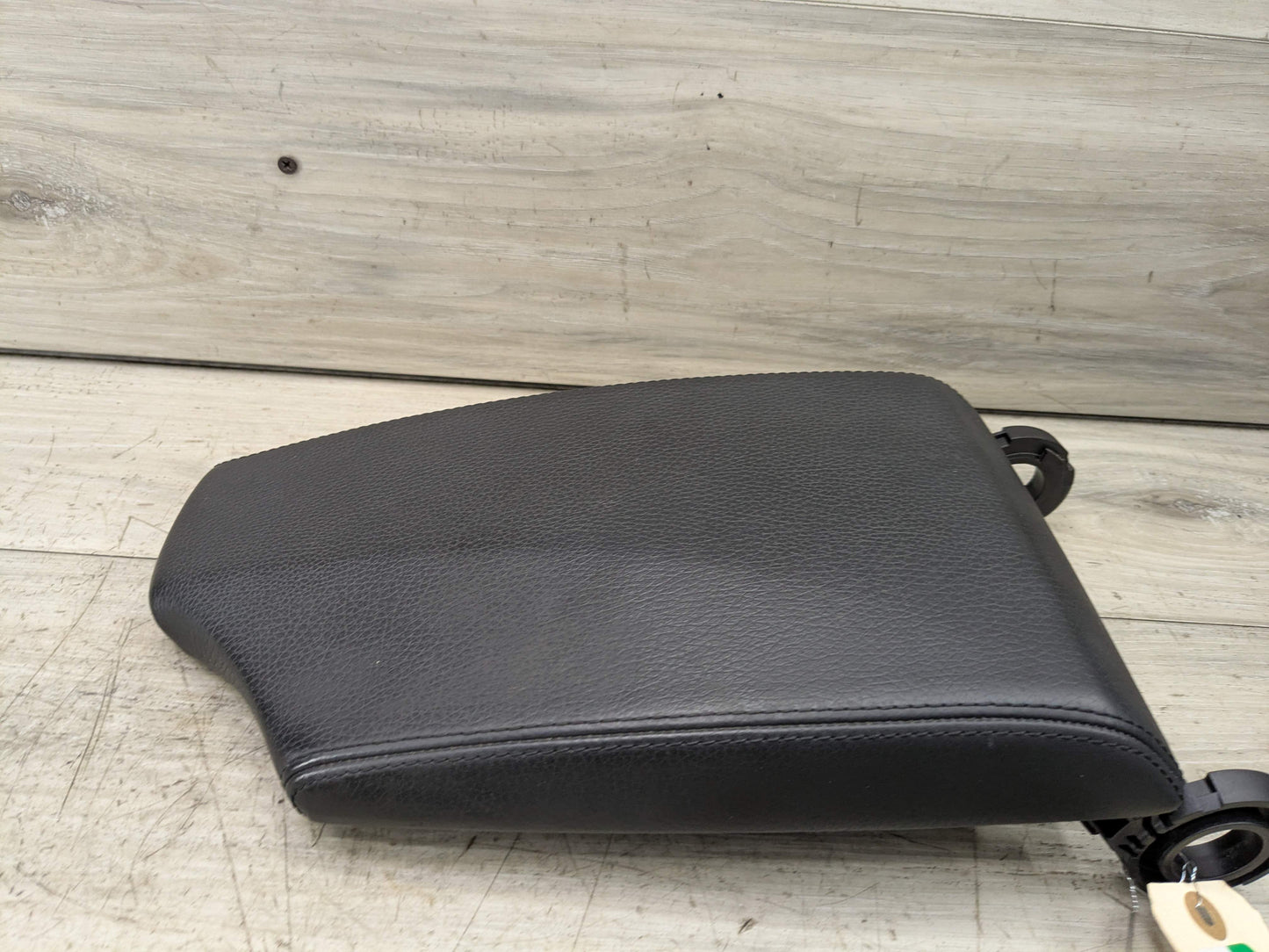 08-13 OEM BMW E88 128i 135i Center Console Armrest Tray Leather SCHWARTZ Black