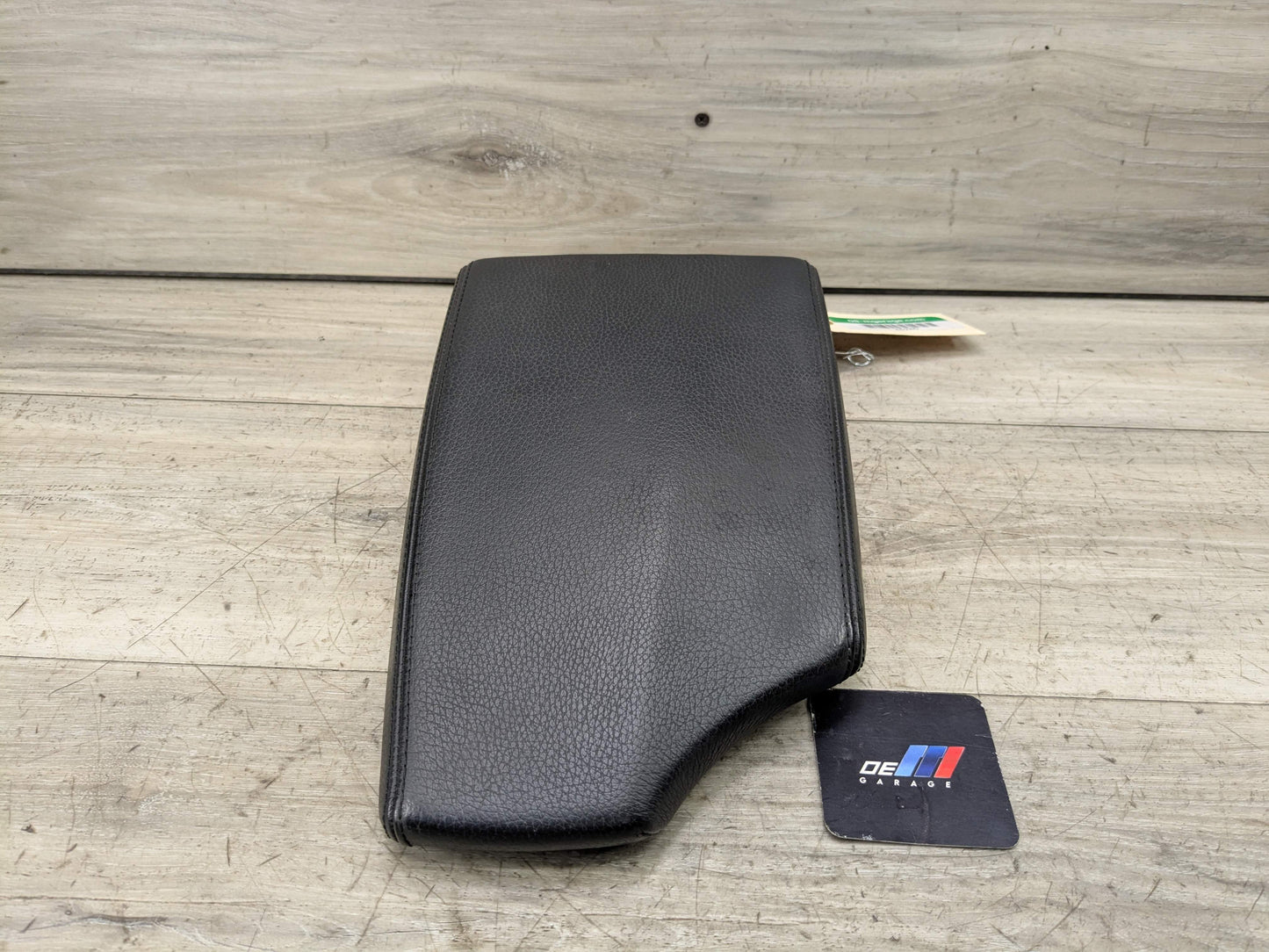 08-13 OEM BMW E88 128i 135i Center Console Armrest Tray Leather SCHWARTZ Black