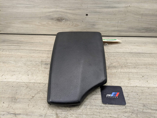 08-13 OEM BMW E88 128i 135i Center Console Armrest Tray Leather SCHWARTZ Black