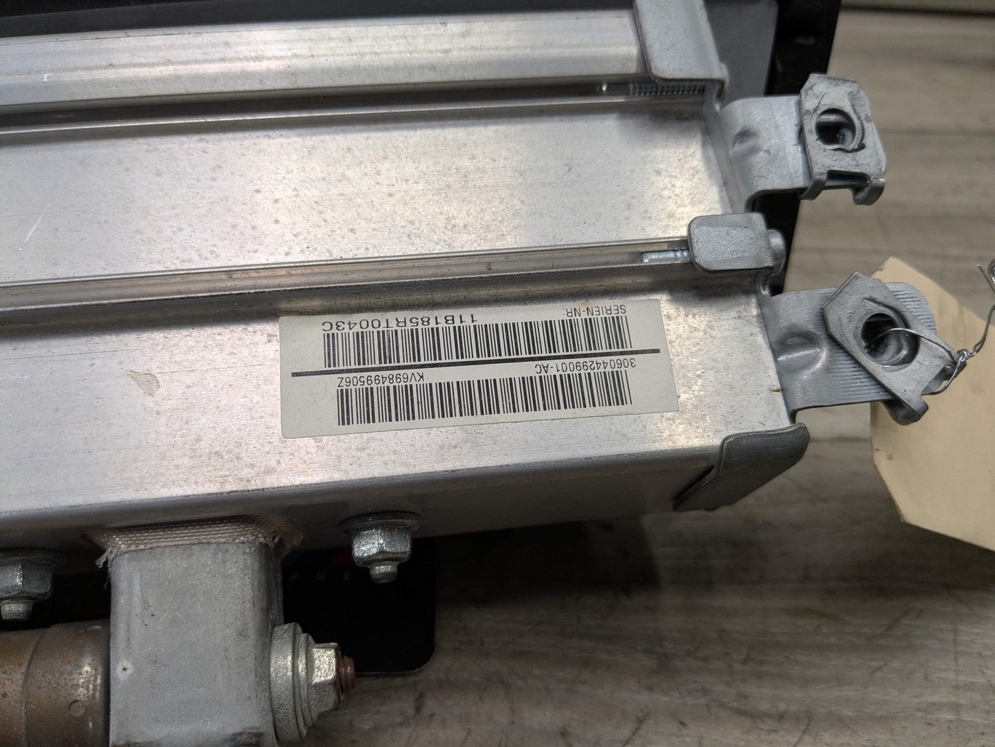 OEM BMW E88 128 135 Convertible Right Passenger Knee Airbag Glove Box