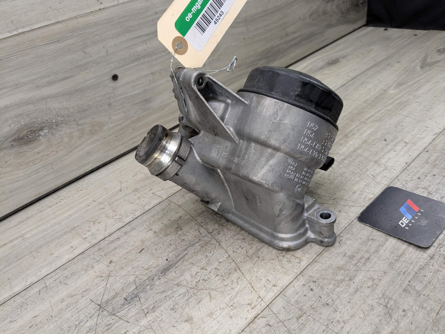 07-13 OEM BMW E82 E90 E92 135 335 N54 N55 Engine Oil Filter Housing COOLER