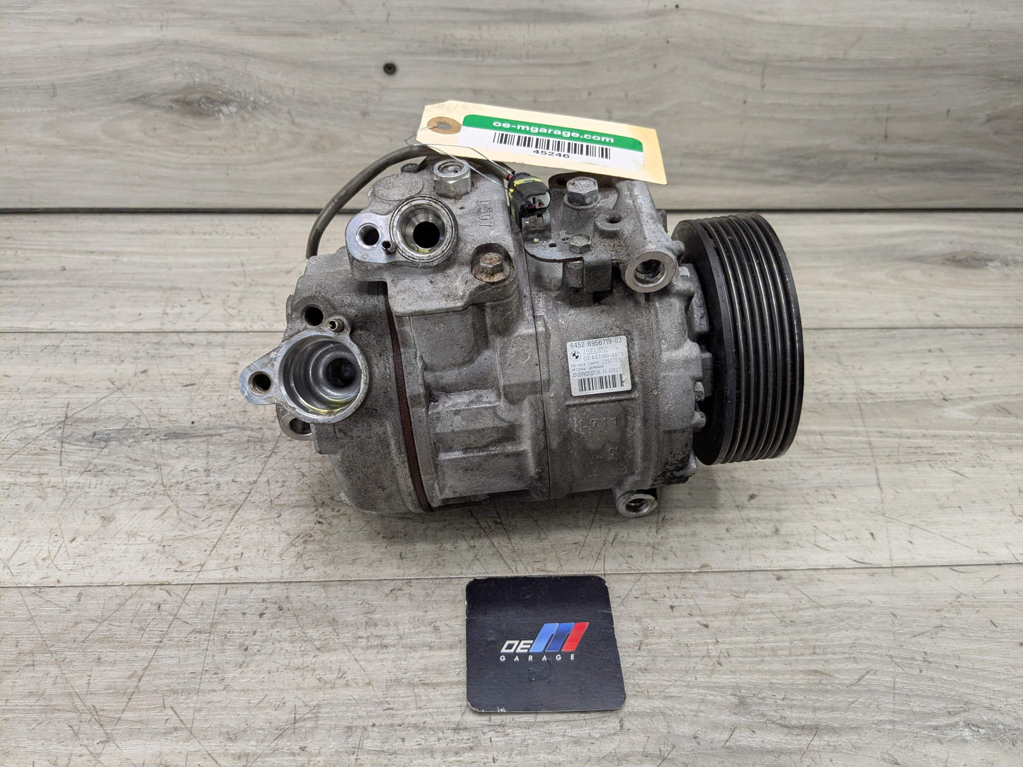 *OEM BMW E82 E88 E89 E90 E92 E93 AC Compressor Clutch A/C Pump Pulley N54 N55