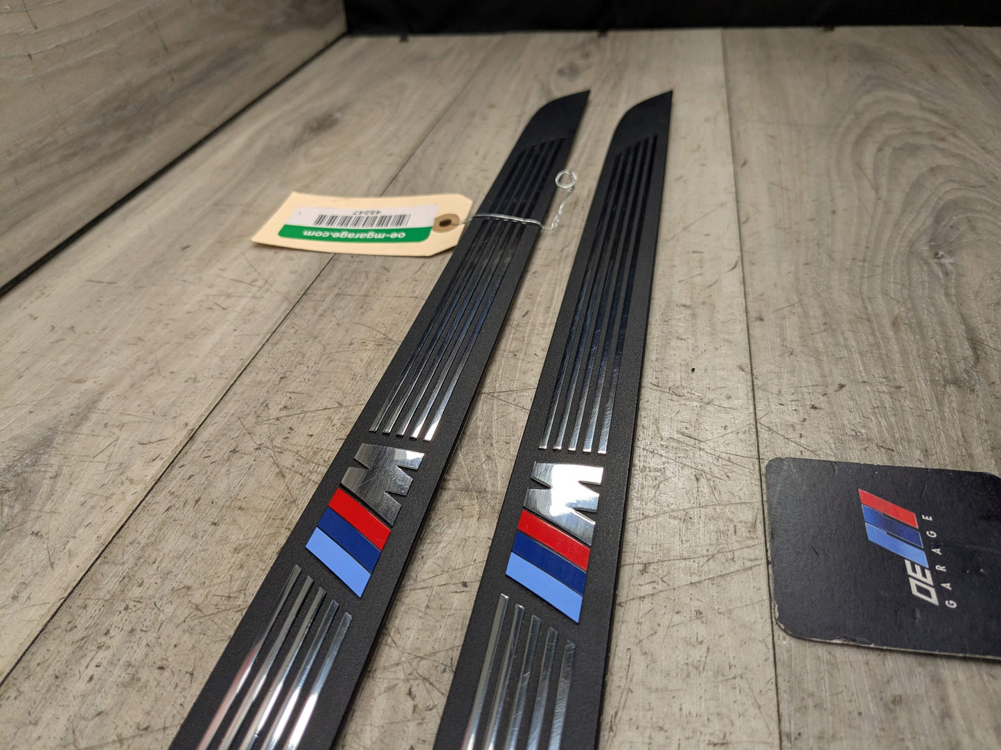 08-13 OEM BMW E88 128 135 Left Right Side M SPORT Door Sills Cover Trim SET