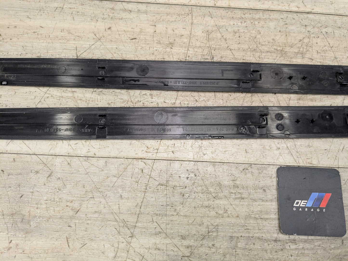 08-13 OEM BMW E88 128 135 Left Right Side M SPORT Door Sills Cover Trim SET