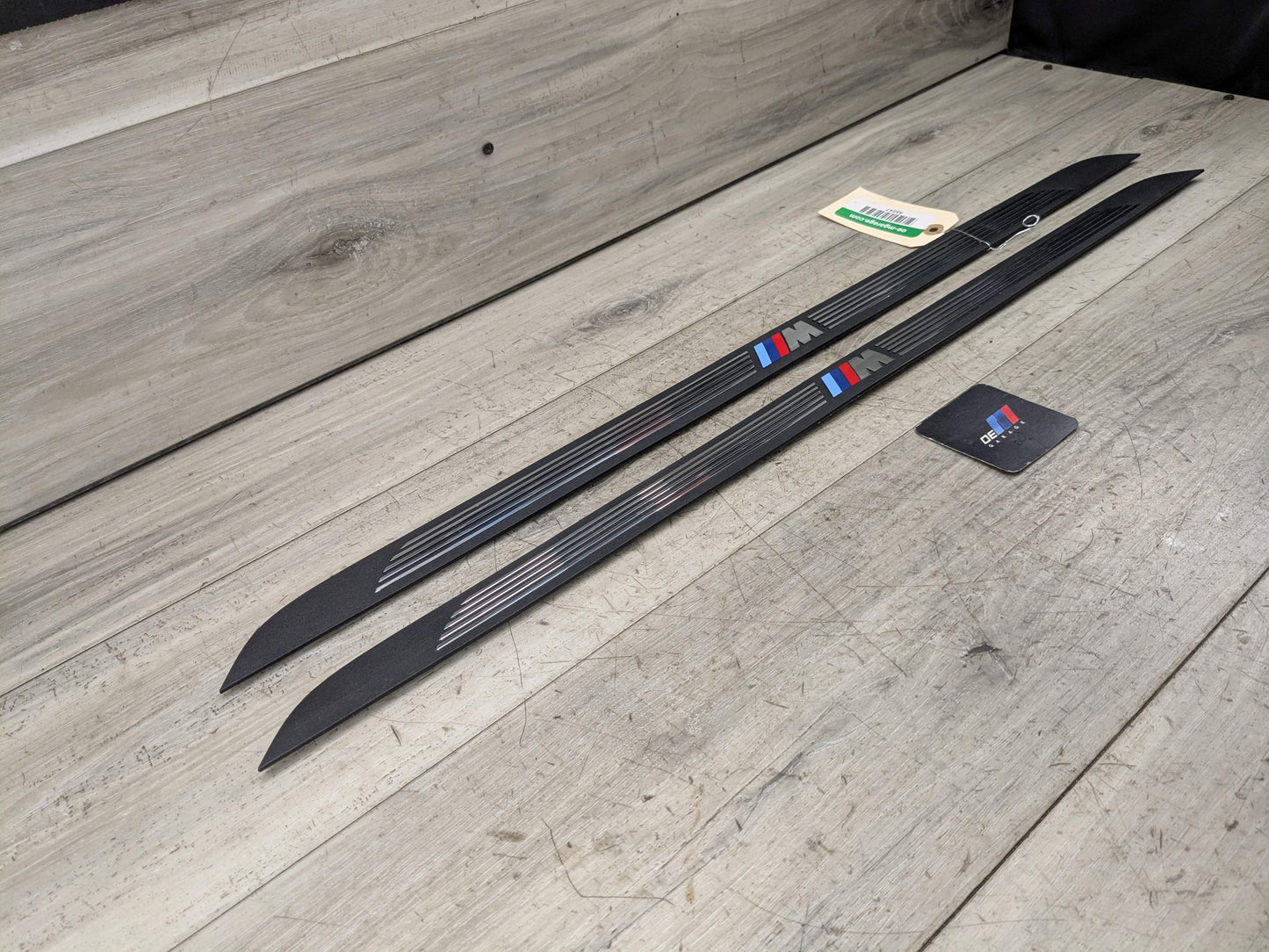 08-13 OEM BMW E88 128 135 Left Right Side M SPORT Door Sills Cover Trim SET