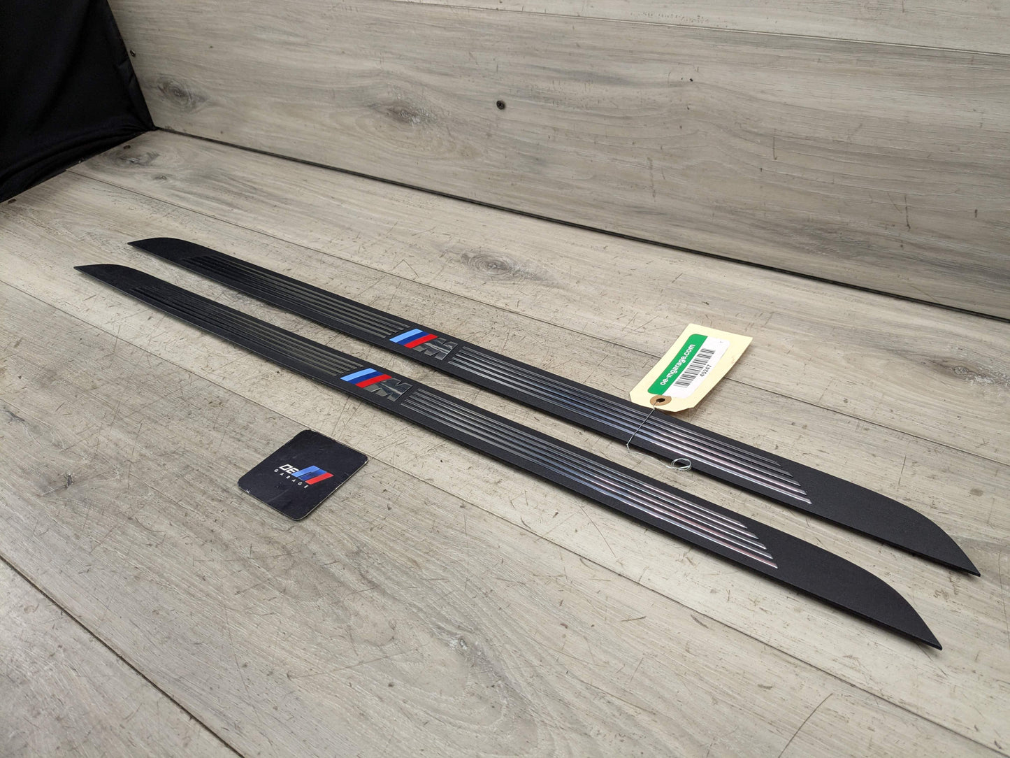 08-13 OEM BMW E88 128 135 Left Right Side M SPORT Door Sills Cover Trim SET